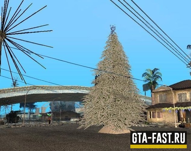 Новогодний мод для GTA: San Andreas