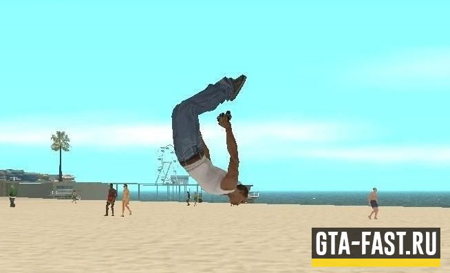 Скачать мод на паркур для GTA: San Andreas