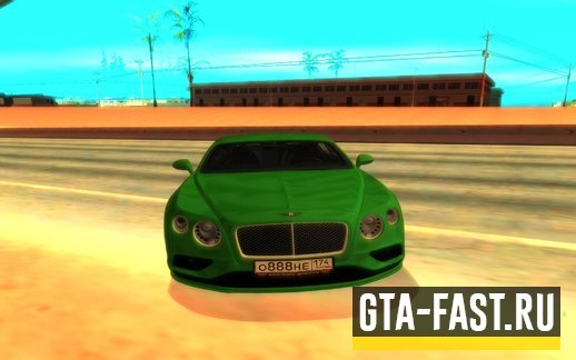 Автомобиль Bentley Continental GT для GTA: San Andreas