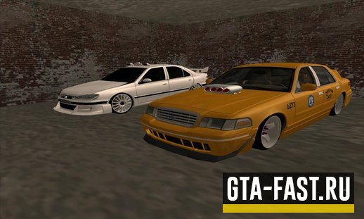 Taxi Car Pack для GTA: San Andreas