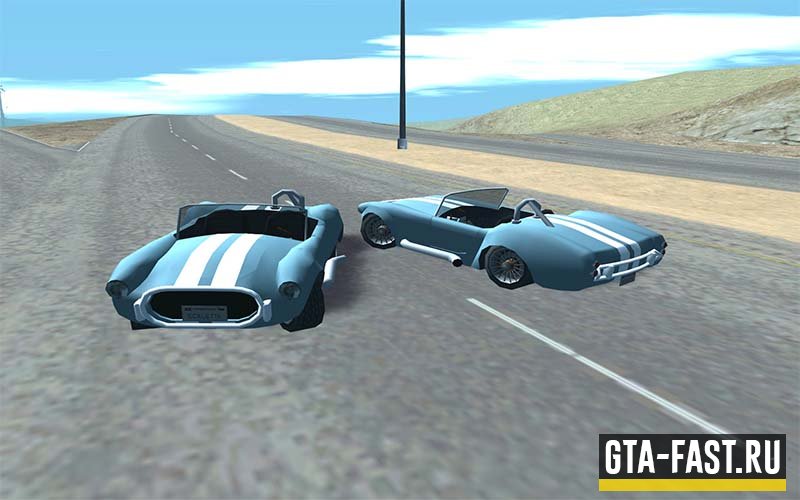 Автомобиль AC COBRA 1965 для GTA: San Andreas
