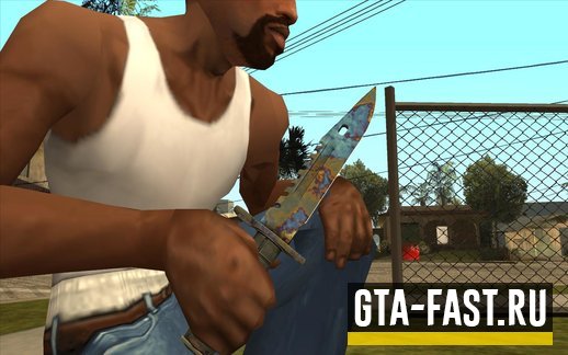 Замена на ножик для GTA: San Andreas