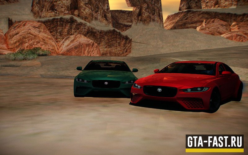 Автомобиль Jaguar XE SV для GTA: San Andreas