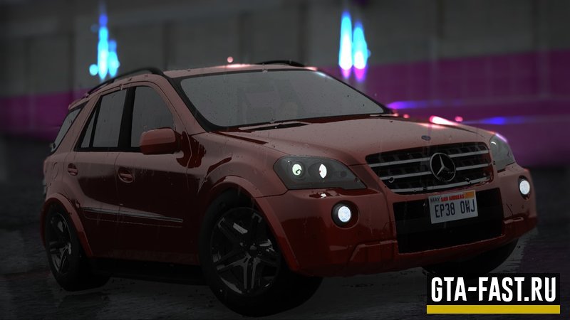 Автомобиль Mercedes Benz ML 63 Amg для GTA: San Andreas