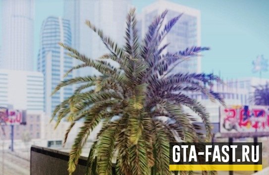 Скачать текстуры пальм для GTA: San Andreas