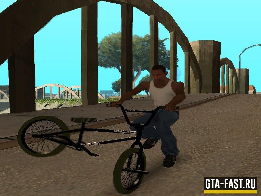 Мод на трюки на велике для GTA: San Andreas