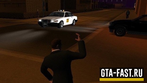 Мод на таксиста для GTA: San Andreas