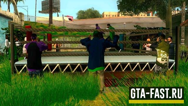 Мод на боксерские турниры для GTA: San Andreas