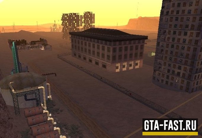 Город в пустыне для GTA: San Andreas