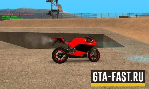 Мотоцикл TLAD BATI 800 для GTA: San Andreas
