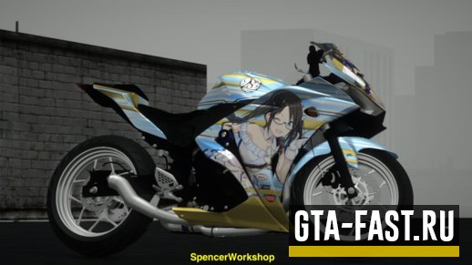 Мотоцикл R-25 для GTA: San Andreas