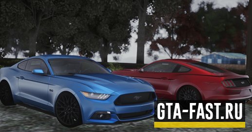 Автомобиль Ford Mustang GT 2015 для GTA: San Andreas
