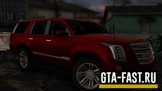 Автомобиль Cadillac Escalade 2016 для GTA: San Andreas
