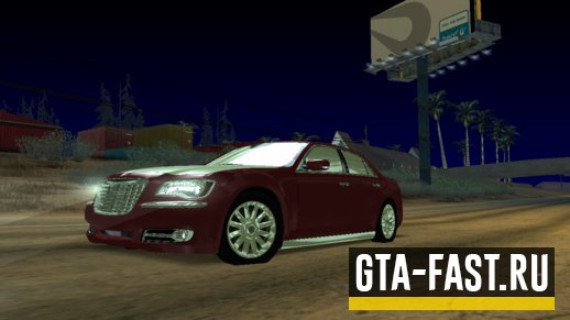 Автомобиль Chrysler300C для GTA: San Andreas