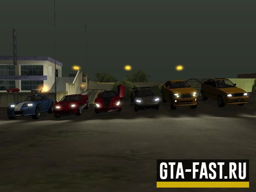 GTA5 Car Pack для GTA: San Andreas
