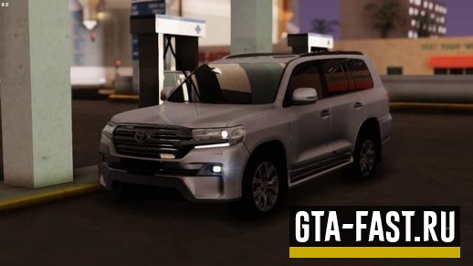 Автомобиль Toyota Land Cruiser 2017 для GTA: San Andreas