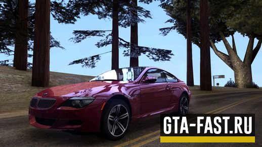 Автомобиль BMW M6 E63 для GTA: San Andreas