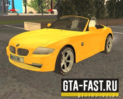 Автомобиль BMW Z4 для GTA: San Andreas