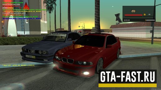 Автомобиль BMW M5 540i для GTA: San Andreas