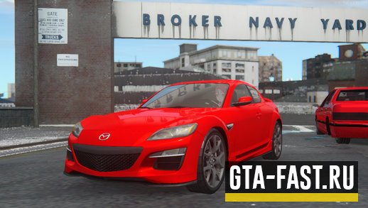 Автомобиль Mazda RX8 для GTA: San Andreas