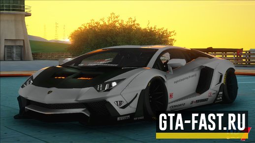 Автомобиль Lamborghini Aventador для GTA: San Andreas