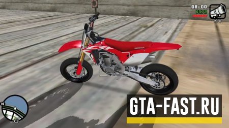 Скачать Honda CRF450R для GTA: San Andreas
