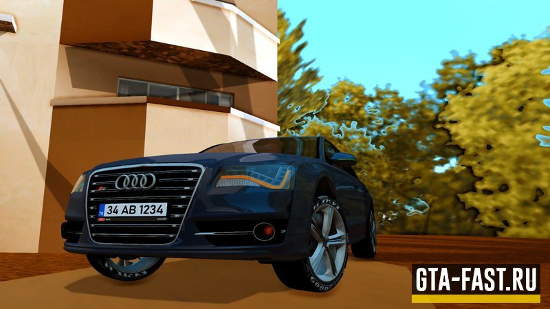 Автомобиль Audi S8 для GTA: San Andreas