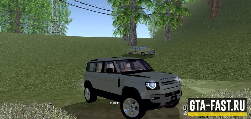 Автомобиль Land Rover Defender For PC/Android для SAMP 0.3.7