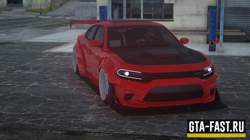 Автомобиль Dodge Charger Hellcat Rocket Bunny для GTA: San Andreas