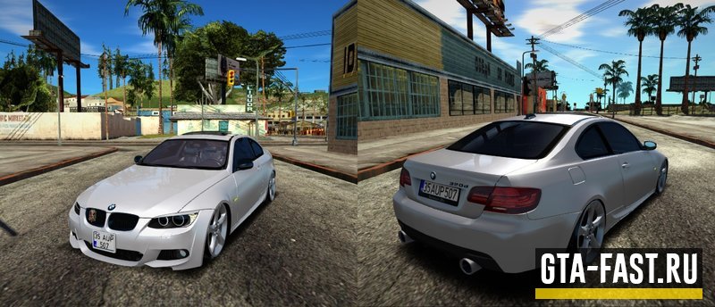 Автомобиль BMW 320d E92 для GTA: San Andreas