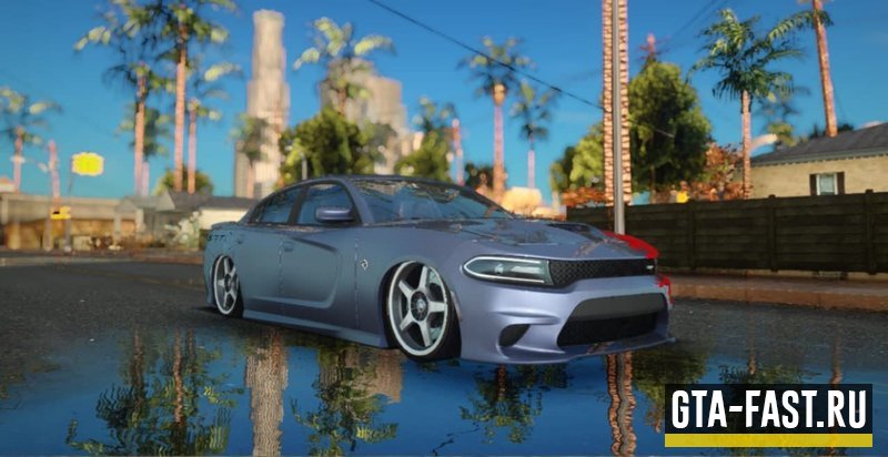 Автомобиль Dodge Charger SRT Hellcat Tuned для GTA: San Andreas