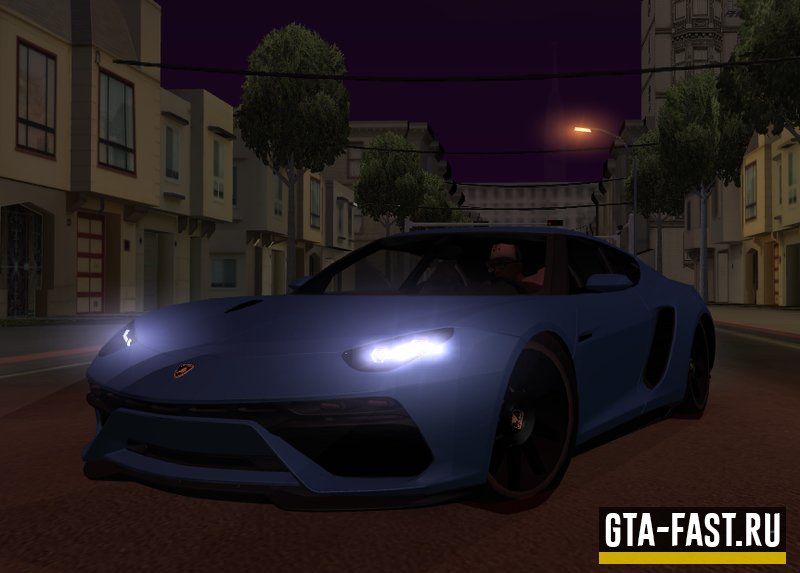 Автомобиль Lamborghini Asterion  для GTA: San Andreas