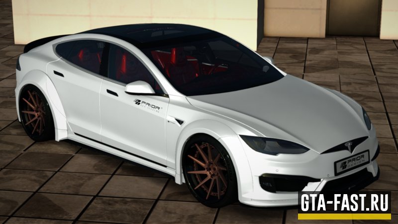 Автомобиль Tesla Model S P100 для GTA: San Andreas